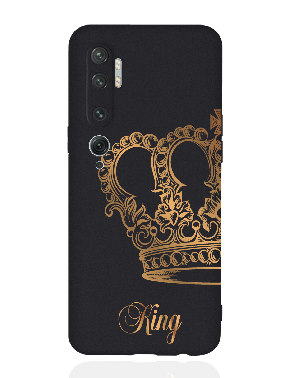 Чехол MustHaveCase для Xiaomi Mi Note 10/10 Pro Парный чехол корона King черный, Черный;золотистый
Чехол MustHaveCase для Xiaomi Mi Note 10/10 Pro Парный чехол корона King черный, Черный;золотистый