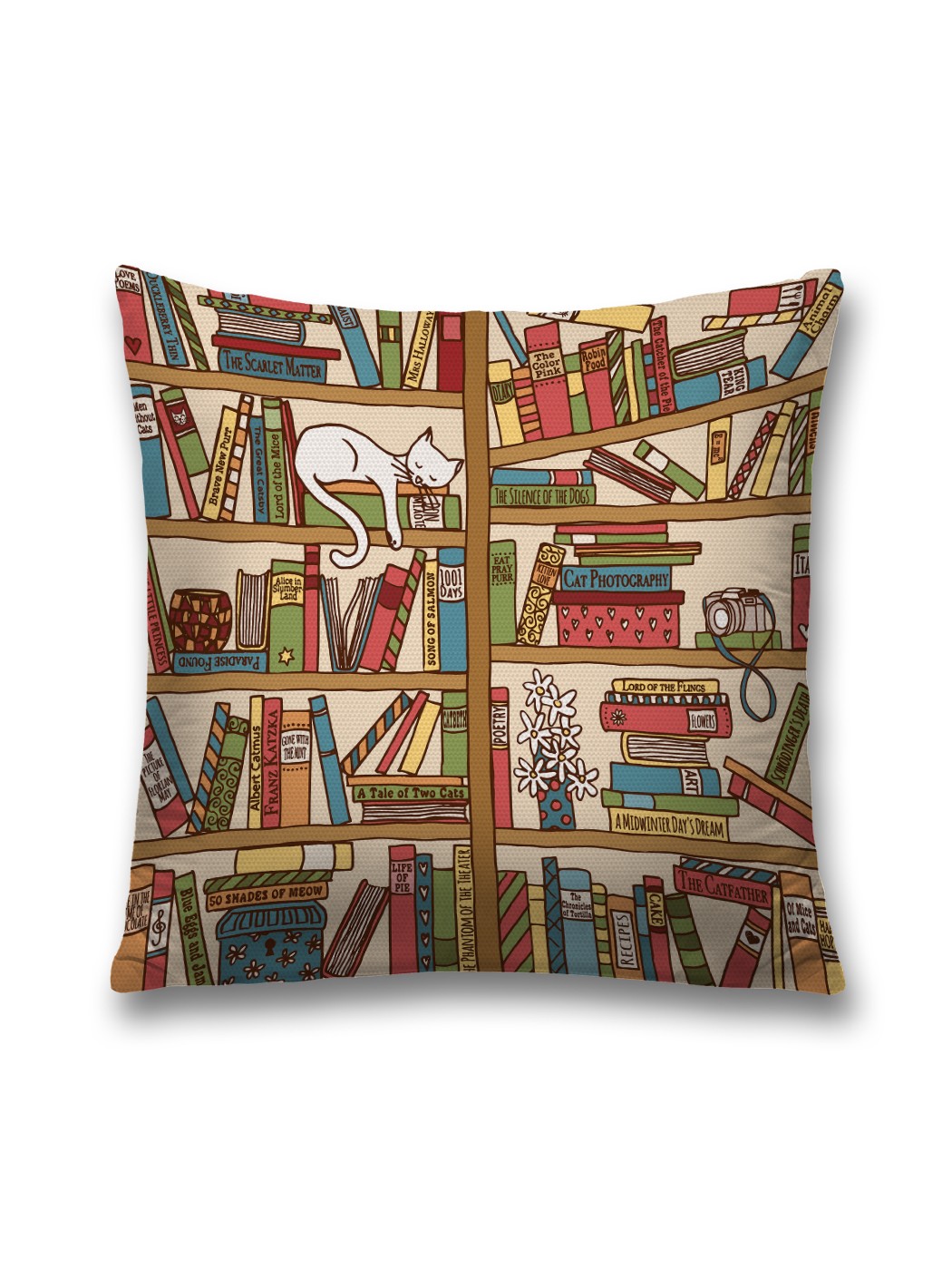 Наволочка декоративная JoyArty "Сон на книжной полке" на молнии, 45x45 см, Желтый
Наволочка декоративная JoyArty "Сон на книжной полке" на молнии, 45x45 см, Желтый