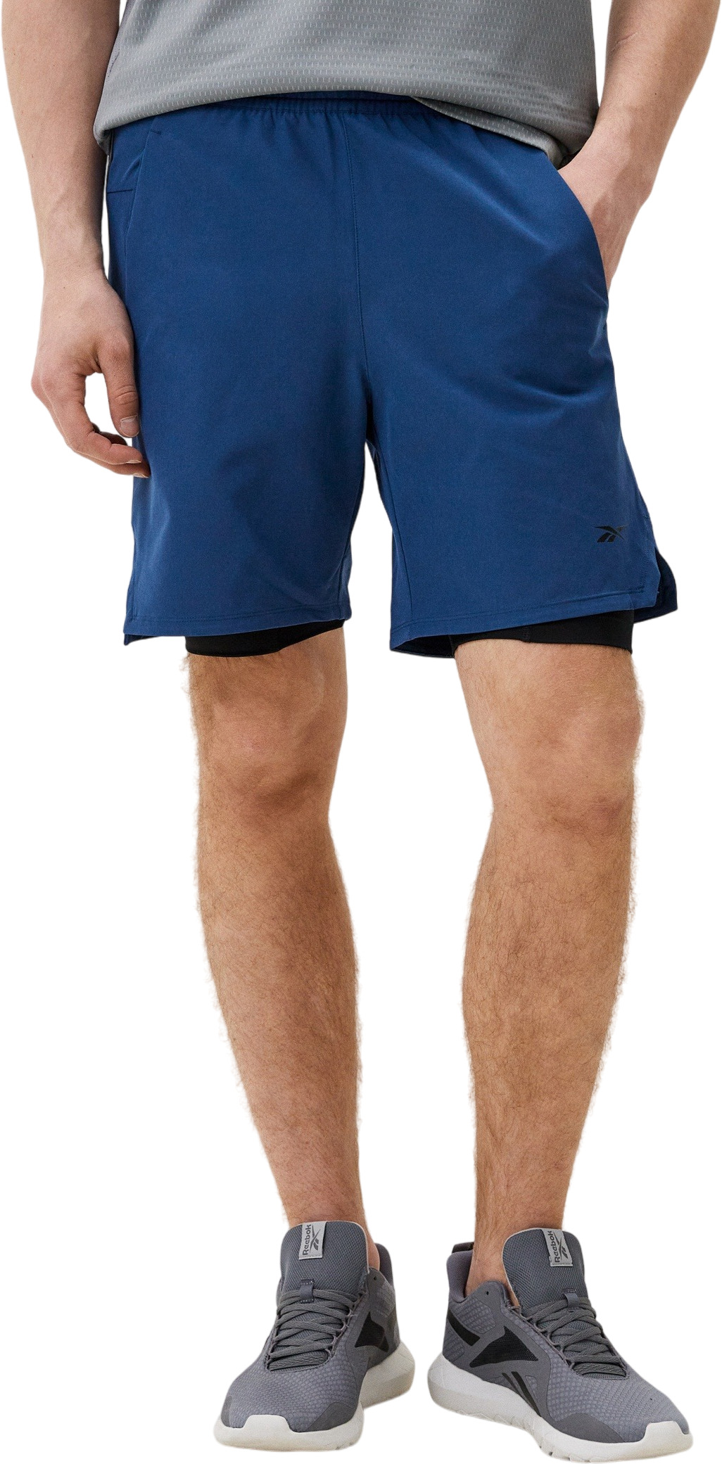 Спортивные шорты мужские Reebok Strength Short 4.0 2-In-1 синие XL, Синий, Strength Short 4.0 2-In-1
Спортивные шорты мужские Reebok Strength Short 4.0 2-In-1 синие XL, Синий, Strength Short 4.0 2-In-1