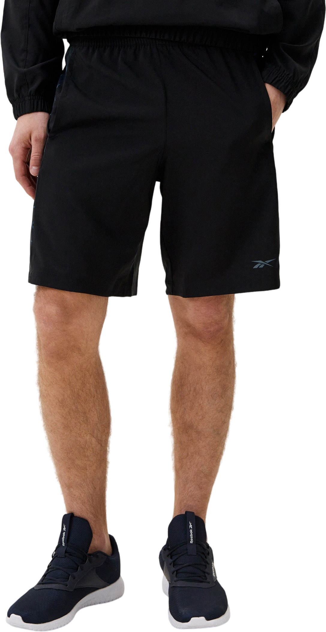 Спортивные шорты мужские Reebok Train Motion Camo Short черные L, Черный, Train Motion Camo Short
Спортивные шорты мужские Reebok Train Motion Camo Short черные L, Черный, Train Motion Camo Short