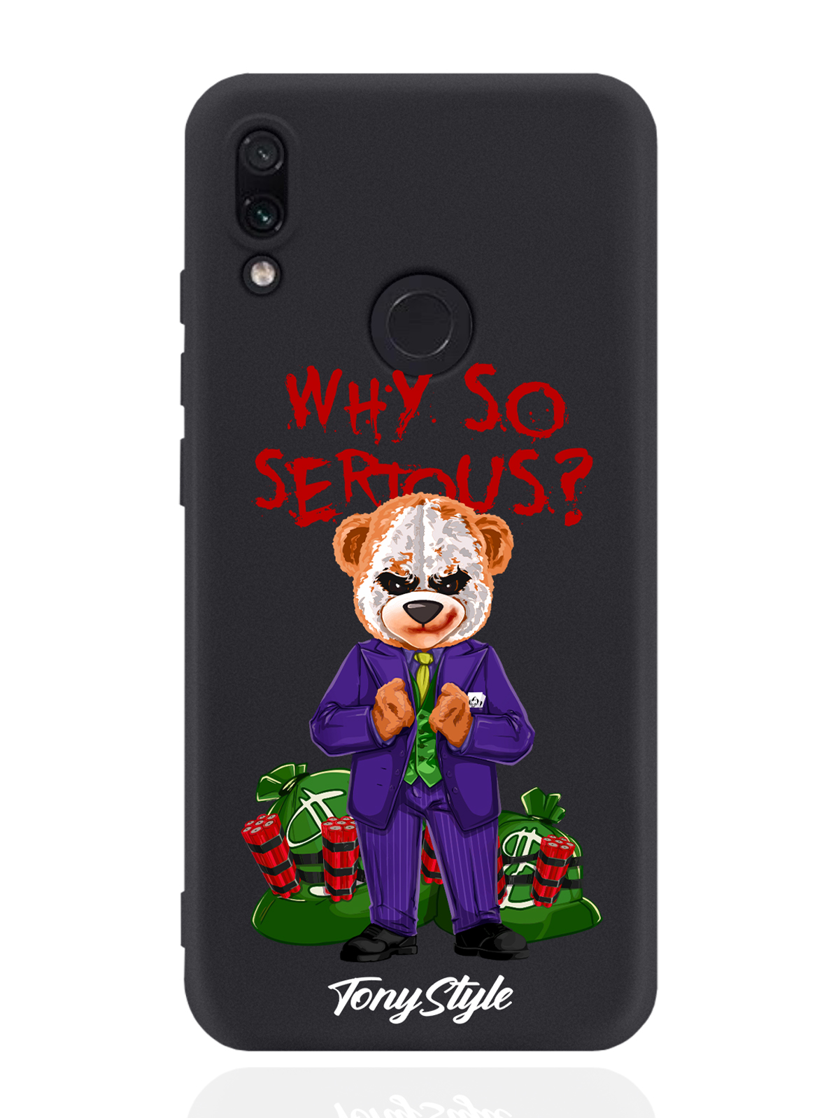 Чехол Tony Style для Xiaomi Redmi Note 7 Tony Style Why so serious черный, Разноцветный
Чехол Tony Style для Xiaomi Redmi Note 7 Tony Style Why so serious черный, Разноцветный
