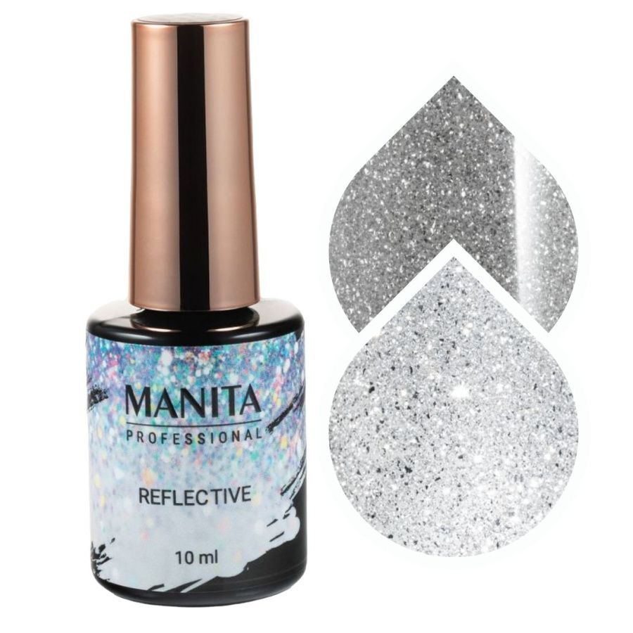 Гель-лак для ногтей Manita Professional Reflective светоотражающий №01 10 мл, Серый, kr-21822
Гель-лак для ногтей Manita Professional Reflective светоотражающий №01 10 мл, Серый, kr-21822