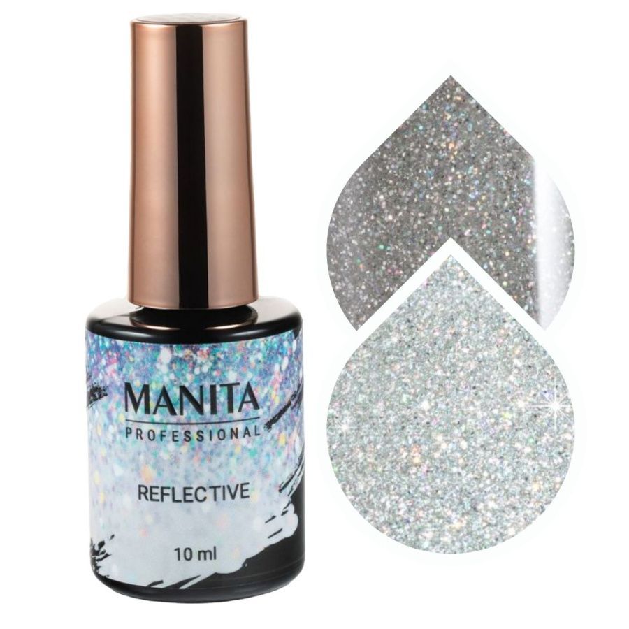Гель-лак для ногтей Manita Professional Reflective светоотражающий №07 10 мл, Серый, kr-21828
Гель-лак для ногтей Manita Professional Reflective светоотражающий №07 10 мл, Серый, kr-21828