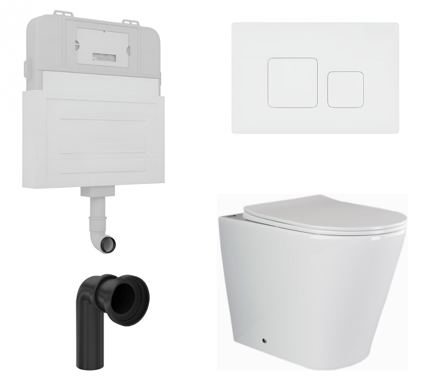 Комплект: смывной бачок Enio Tecnico + унитаз Highlight с кнопкой белой, 540506
Комплект: смывной бачок Enio Tecnico + унитаз Highlight с кнопкой белой, 540506