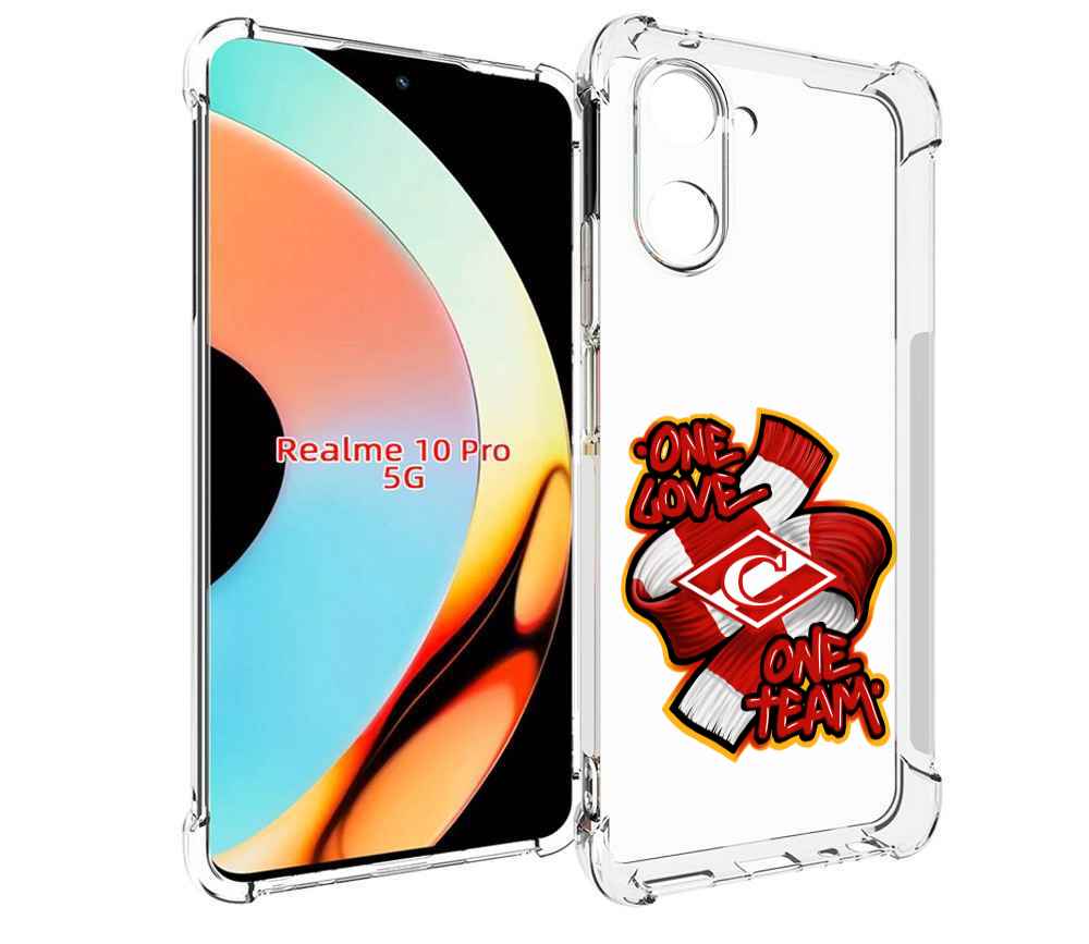 Чехол бампер MyPads ФК спарак 1 любовь для Realme 10 Pro противо..., Прозрачный, Tocco 
Чехол бампер MyPads ФК спарак 1 любовь для Realme 10 Pro противо..., Прозрачный, Tocco