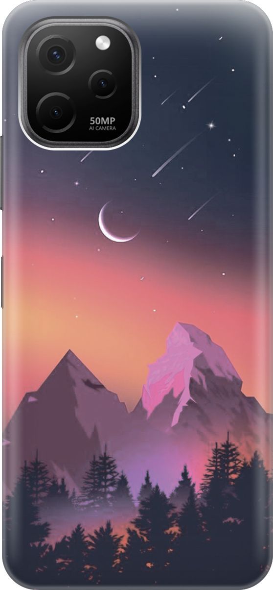 Силиконовый чехол на Huawei nova Y61 с принтом "Горы и звездопад", Оранжевый;черный, 158006
Силиконовый чехол на Huawei nova Y61 с принтом "Горы и звездопад", Оранжевый;черный, 158006
