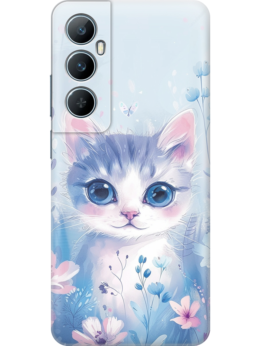 Силиконовый чехол на Realme C65 с принтом "Котик в цветах", Прозрачный;белый;голубой;розовый, 783983812
Силиконовый чехол на Realme C65 с принтом "Котик в цветах", Прозрачный;белый;голубой;розовый, 783983812
