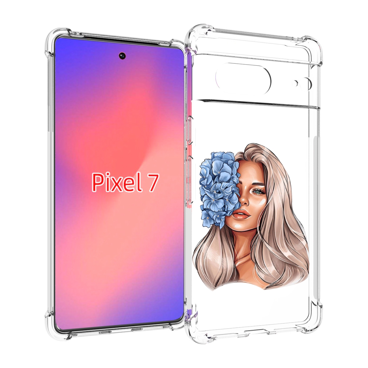 Чехол Mypads Блондинка-С-Голубыми-Цветами Женский Для Google Pixel 7, Прозрачный, Tocco
Чехол Mypads Блондинка-С-Голубыми-Цветами Женский Для Google Pixel 7, Прозрачный, Tocco
