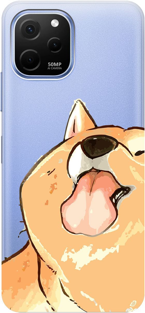 Силиконовый чехол на Huawei nova Y61 с 3D принтом "Shiba" прозрачный, Прозрачный;бежевый, 158010
Силиконовый чехол на Huawei nova Y61 с 3D принтом "Shiba" прозрачный, Прозрачный;бежевый, 158010