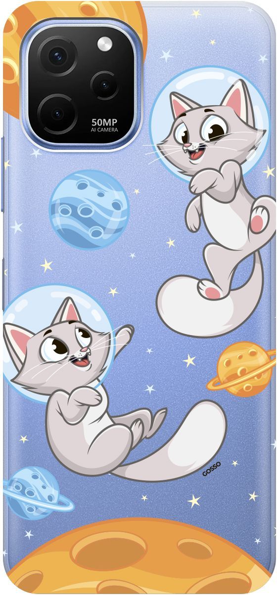 Силиконовый чехол на Huawei nova Y61 с 3D принтом "CosmoCats" прозрачный, Прозрачный;оранжевый, 158011
Силиконовый чехол на Huawei nova Y61 с 3D принтом "CosmoCats" прозрачный, Прозрачный;оранжевый, 158011