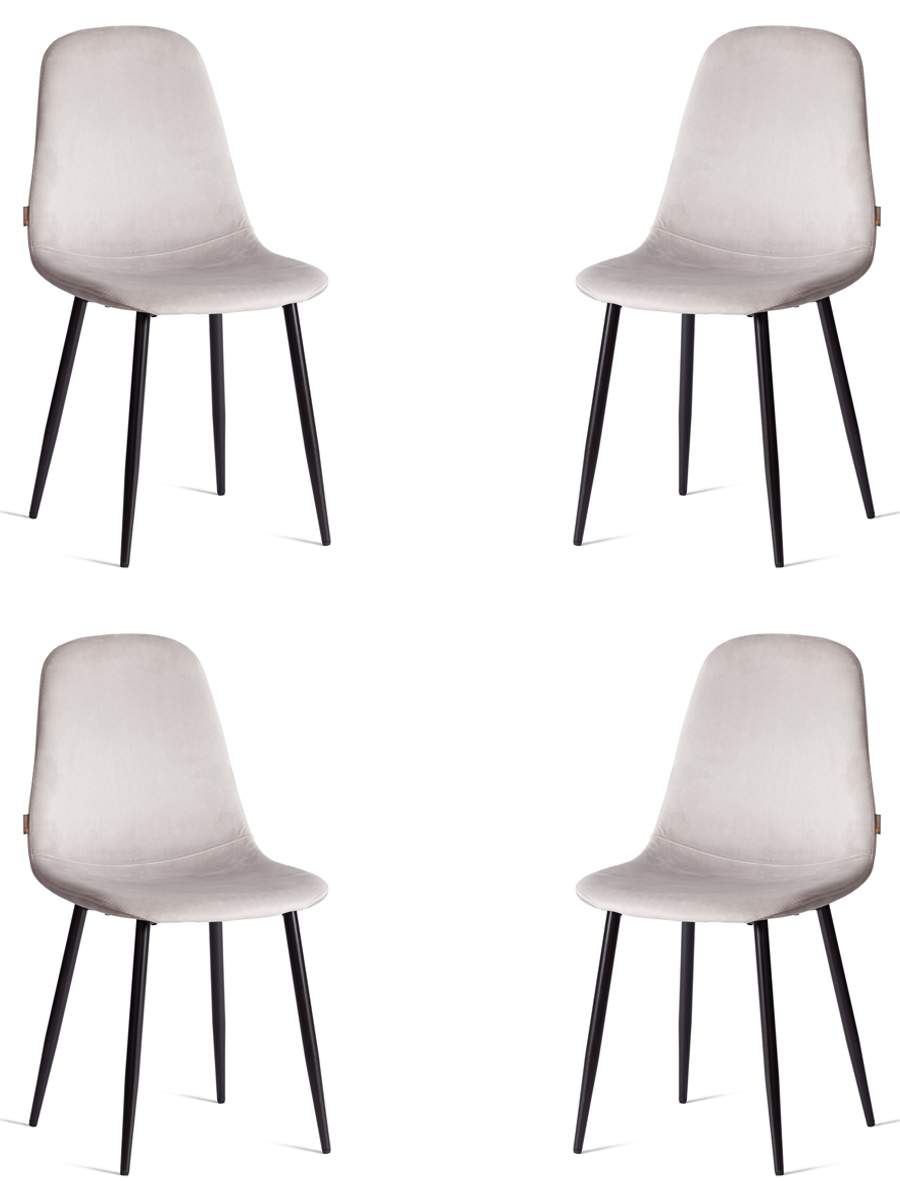 Комплект обеденных стульев TetChair BREEZE mod. JSC-58, 4 шт, светло-серый /черный, BREEZE
Комплект обеденных стульев TetChair BREEZE mod. JSC-58, 4 шт, светло-серый /черный, BREEZE