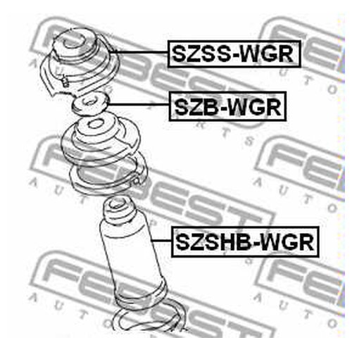 Пыльник амортизатора Febest SZSHBWGR для Mazda AZ-Wagon, Laputa; Suzuki Ignis I, Wagon R
Пыльник амортизатора Febest SZSHBWGR для Mazda AZ-Wagon, Laputa; Suzuki Ignis I, Wagon R