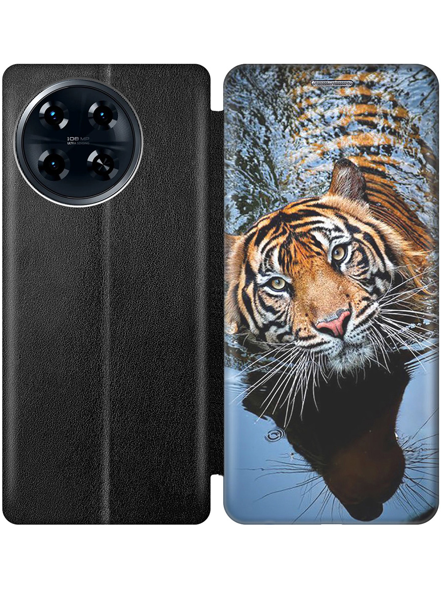 Чехол-книжка на Tecno Spark 20 Pro+ с принтом "Тигр купается" черный, Черный;голубой;оранжевый, 783985013
Чехол-книжка на Tecno Spark 20 Pro+ с принтом "Тигр купается" черный, Черный;голубой;оранжевый, 783985013
