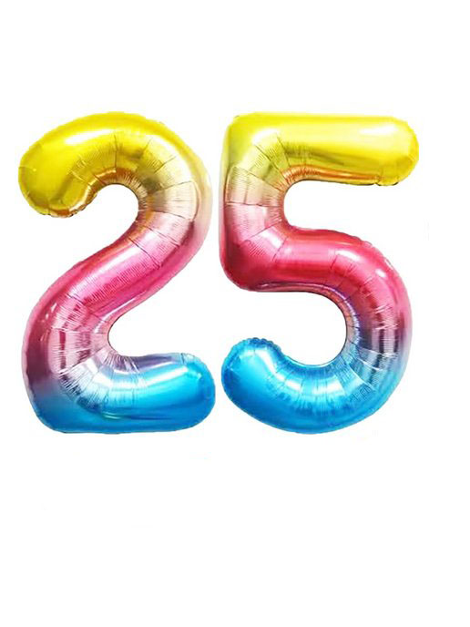 Комплект фольгированных шаров Magic Balloon цифра 25 радужная, 102 см (40 дюймов) 1508, Разноцветный
Комплект фольгированных шаров Magic Balloon цифра 25 радужная, 102 см (40 дюймов) 1508, Разноцветный