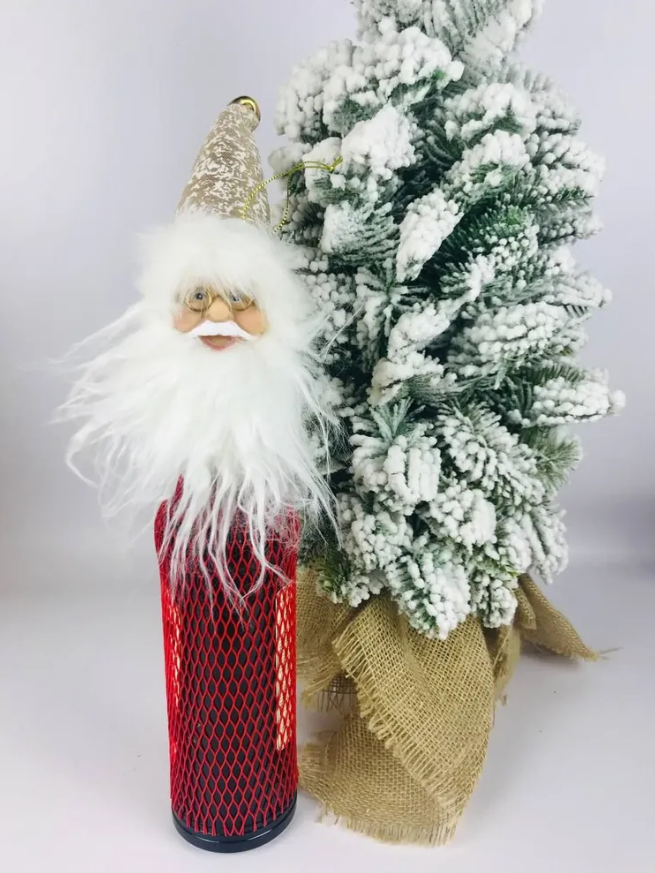 Новогодняя фигурка Merry Christmas Голова санта-клауса на бутылку 15349-1 6x6x18 см, Бежевый, Голова санта-клауса на бутылку
Новогодняя фигурка Merry Christmas Голова санта-клауса на бутылку 15349-1 6x6x18 см, Бежевый, Голова санта-клауса на бутылку