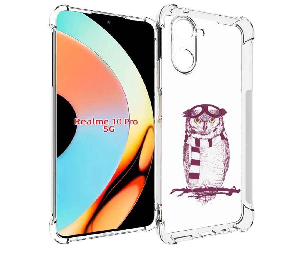 Чехол бампер MyPads сова-летчик для Realme 10 Pro противоударный, Прозрачный, Tocco
Чехол бампер MyPads сова-летчик для Realme 10 Pro противоударный, Прозрачный, Tocco