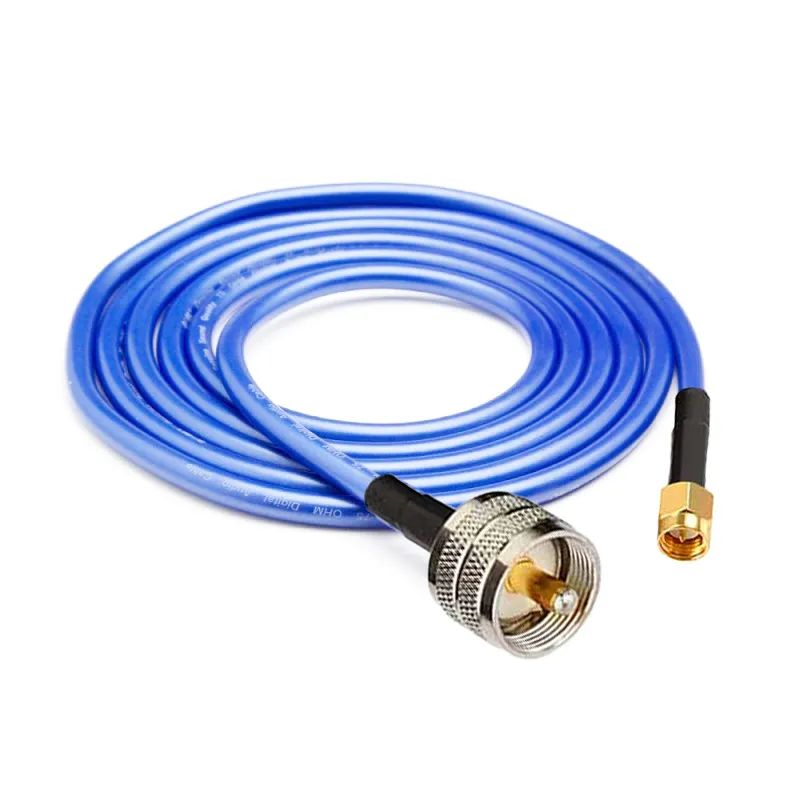 Кабельная сборка UHF-male - Sma-male 5 м., кабель 5D-FB CU (медь), Синий, 5D-FB CU
Кабельная сборка UHF-male - Sma-male 5 м., кабель 5D-FB CU (медь), Синий, 5D-FB CU