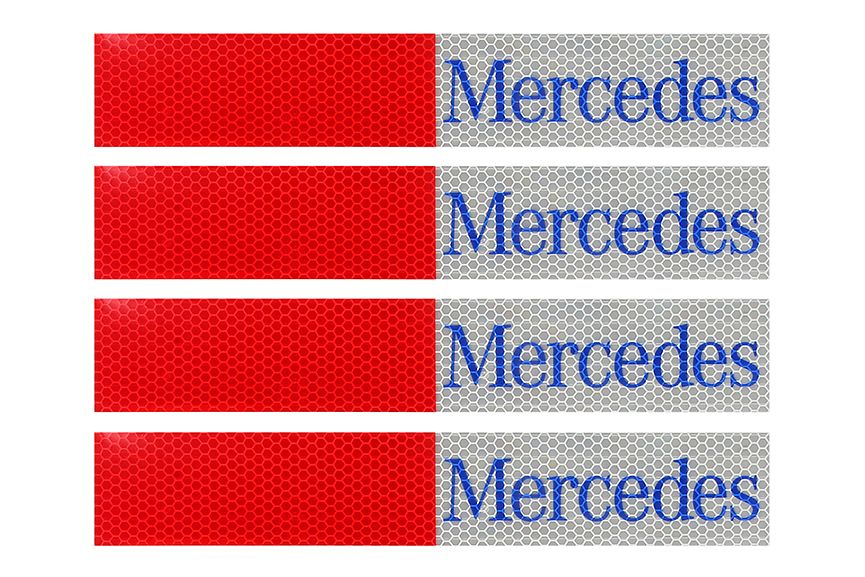 Наклейка Лента светоотражающая грузовая MERCEDES красно-белая (синяя надпись) 30*5 см (ком, Белый;красный
Наклейка Лента светоотражающая грузовая MERCEDES красно-белая (синяя надпись) 30*5 см (ком, Белый;красный