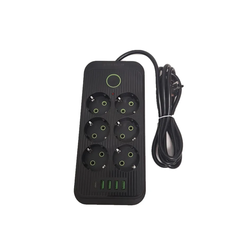 Удлинитель сетевой фильтр Power Socket 5 метров 6 розеток + 4 USB + 1 Type-C черный, Удлинитель сетевой фильтр 5 метров 6 розеток + 4 USB + 1 Type-C черный
Удлинитель сетевой фильтр Power Socket 5 метров 6 розеток + 4 USB + 1 Type-C черный, Удлинитель сетевой фильтр 5 метров 6 розеток + 4 USB + 1 Type-C черный