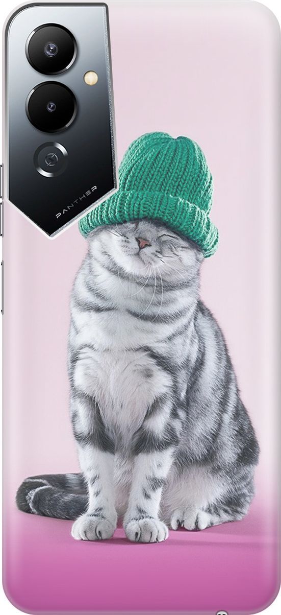 Силиконовый чехол на Tecno Pova 4 с принтом "Кот в зеленой шапке", Розовый;серый, 158043
Силиконовый чехол на Tecno Pova 4 с принтом "Кот в зеленой шапке", Розовый;серый, 158043