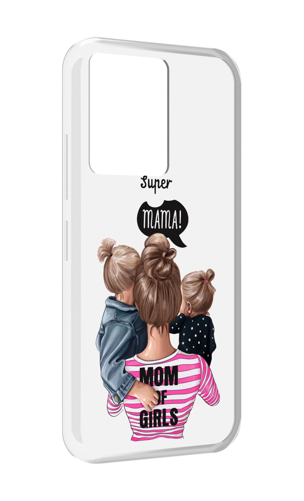 Чехол MyPads Мама-девочек женский для Infinix Note 12 5G X671 / Note 12 Pro 5G, Прозрачный, Tocco
Чехол MyPads Мама-девочек женский для Infinix Note 12 5G X671 / Note 12 Pro 5G, Прозрачный, Tocco