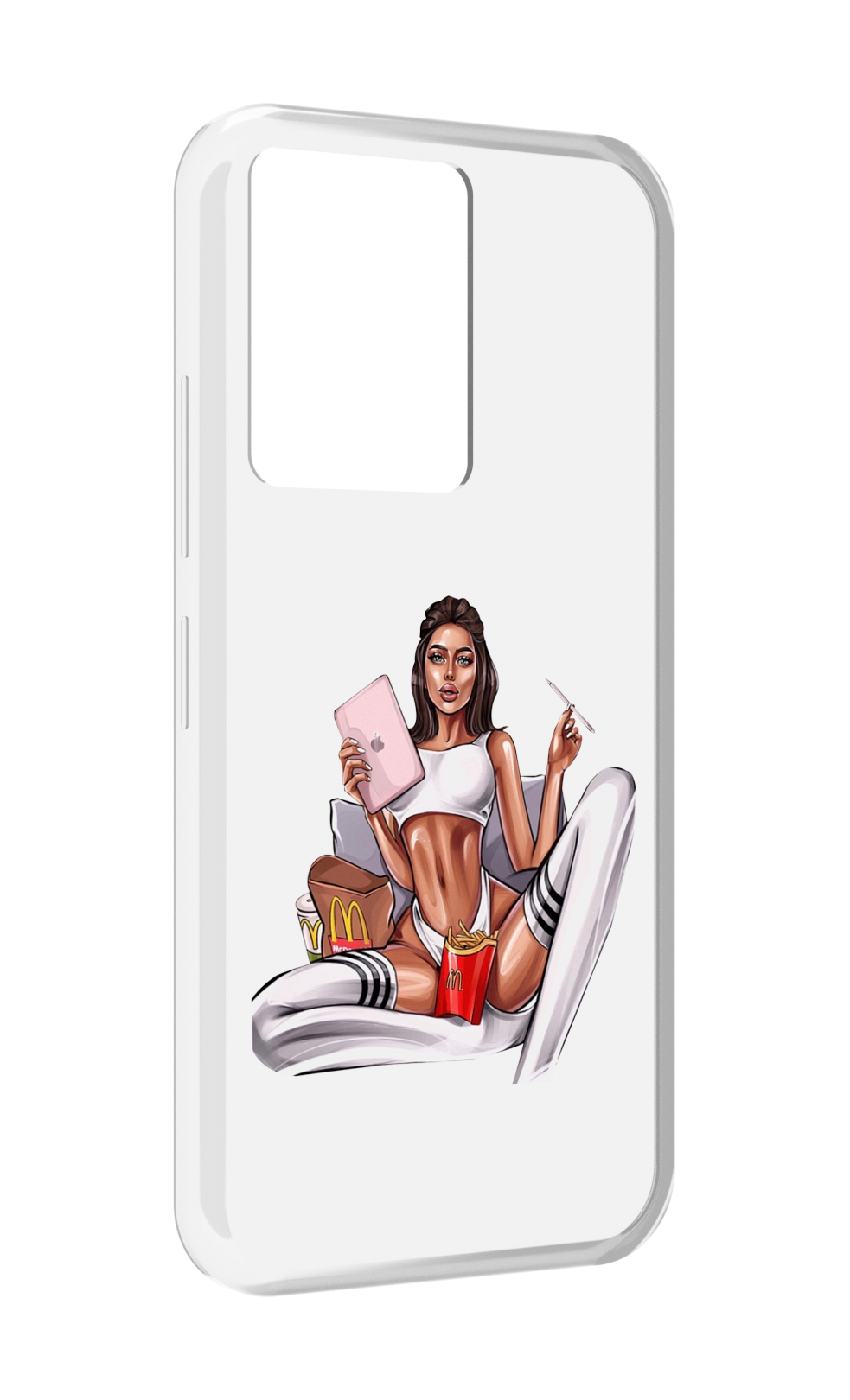 Чехол MyPads Модная-иллюстрация-девушки женский для Infinix Note 12 5G X671, Прозрачный, Tocco
Чехол MyPads Модная-иллюстрация-девушки женский для Infinix Note 12 5G X671, Прозрачный, Tocco