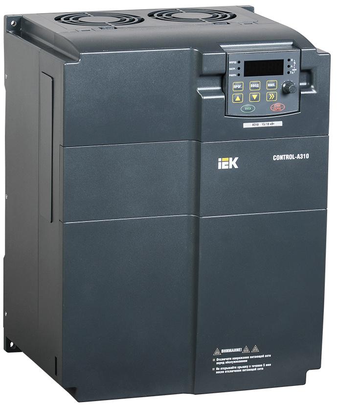 Преобразователь частоты IEK CONTROL-A310 (CNT-A310D33V15-18TELZ) IP20, Черный
Преобразователь частоты IEK CONTROL-A310 (CNT-A310D33V15-18TELZ) IP20, Черный