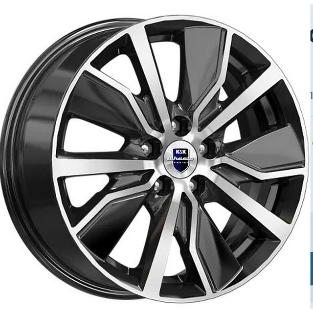 R16 5X114,3 6,5J Et40 D67,1 K&K Гамбит (Кс961) Алмаз черный K&K арт. 78750, Серебристый
R16 5X114,3 6,5J Et40 D67,1 K&K Гамбит (Кс961) Алмаз черный K&K арт. 78750, Серебристый