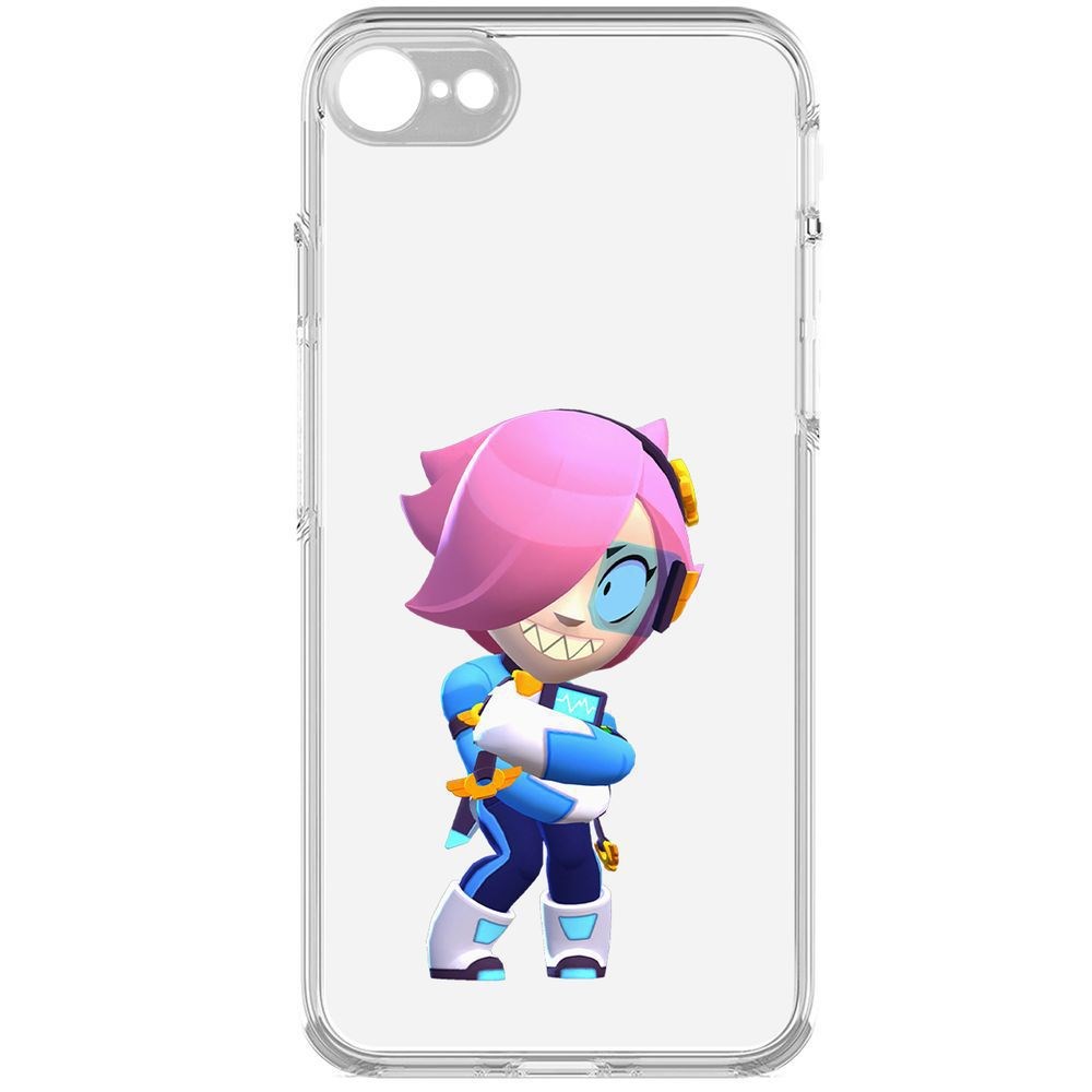 Чехол-накладка Brawl Stars-Колетт Навигатор для iPhone 7/8/SE 2020 с защитой камеры, Прозрачный
Чехол-накладка Brawl Stars-Колетт Навигатор для iPhone 7/8/SE 2020 с защитой камеры, Прозрачный