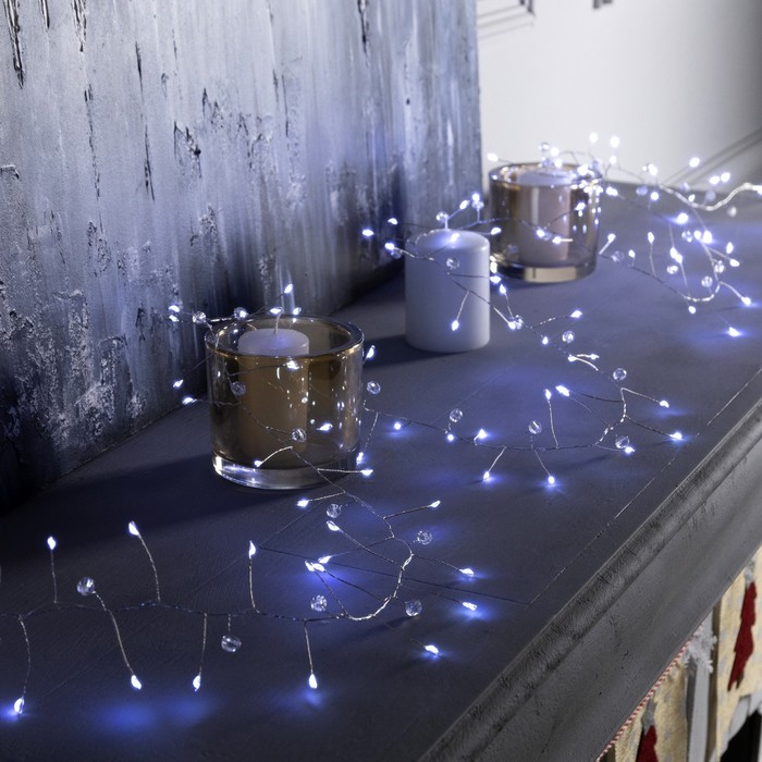 Световая гирлянда новогодняя Luazon Lighting Бусины 9085126 2 м белый холодный, Бусины
Световая гирлянда новогодняя Luazon Lighting Бусины 9085126 2 м белый холодный, Бусины
