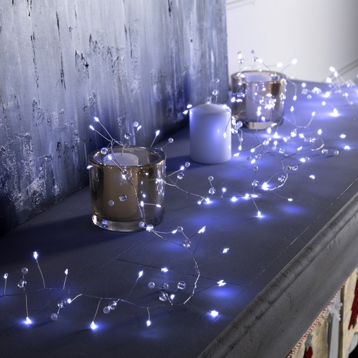 Световая гирлянда новогодняя Luazon Lighting Шарики 9085128 2 м белый холодный, Шарики
Световая гирлянда новогодняя Luazon Lighting Шарики 9085128 2 м белый холодный, Шарики