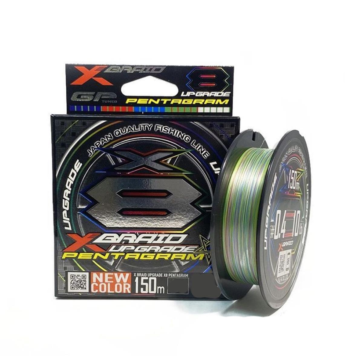 Леска плетеная YGK X-Braid Upgrade X8 Pentagram 0,185 мм, 150м, 11,3 кг (Multicolor), Разноцветный, X-Braid Upgrade X8 Pentagram
Леска плетеная YGK X-Braid Upgrade X8 Pentagram 0,185 мм, 150м, 11,3 кг (Multicolor), Разноцветный, X-Braid Upgrade X8 Pentagram