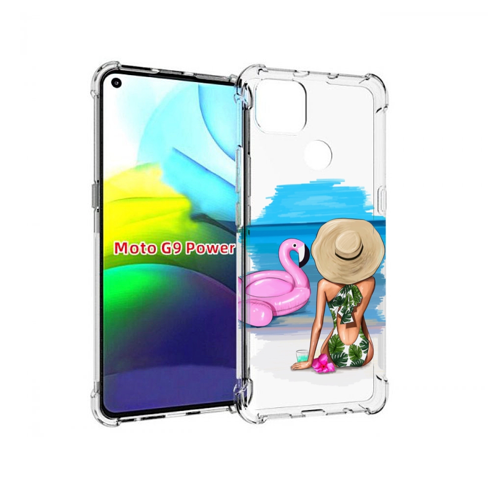 Чехол MyPads Девушка-и-фламинго женский для Motorola Moto G9 Power, Прозрачный, Tocco
Чехол MyPads Девушка-и-фламинго женский для Motorola Moto G9 Power, Прозрачный, Tocco