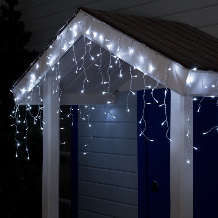 Гирлянда «Бахрома» 3x0.6 м, IP44, УМС, прозрачная нить, 160 LED, свечение белое, мерцани
Гирлянда «Бахрома» 3x0.6 м, IP44, УМС, прозрачная нить, 160 LED, свечение белое, мерцани