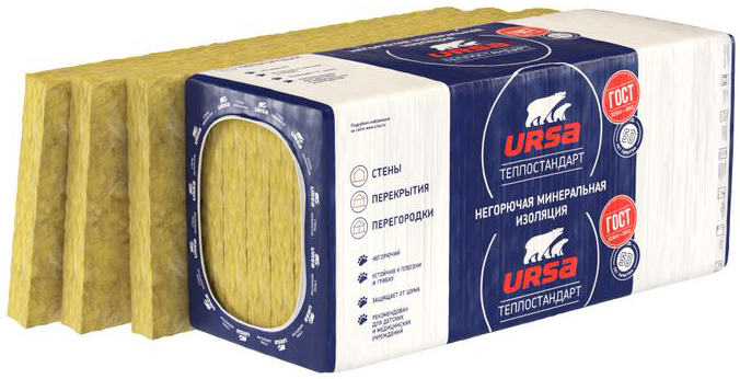 URSA Тепло Стандарт плита минеральная изоляция 1230х610х100 мм (4,5м2=0,450м3) (упак.6 шт)
URSA Тепло Стандарт плита минеральная изоляция 1230х610х100 мм (4,5м2=0,450м3) (упак.6 шт)