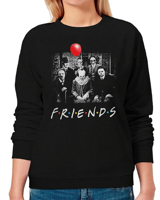 Свитшот женский Dream Shirts Хоррор Друзья / Пеннивайз, Джейсон, Крюгер черный 54 RU, Хоррор Друзья / Пеннивайз, Джейсон, Крюгер
Свитшот женский Dream Shirts Хоррор Друзья / Пеннивайз, Джейсон, Крюгер черный 54 RU, Хоррор Друзья / Пеннивайз, Джейсон, Крюгер