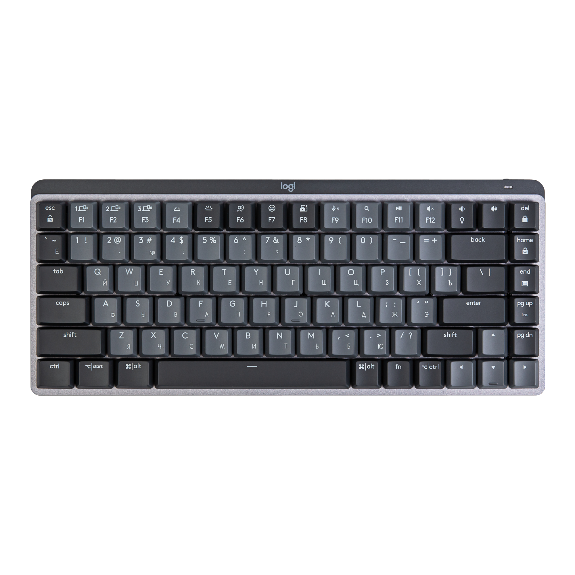 Беспроводная клавиатура Logitech MX Mechanical Mini Gray (920-010789), MX Mechanical Mini
Беспроводная клавиатура Logitech MX Mechanical Mini Gray (920-010789), MX Mechanical Mini