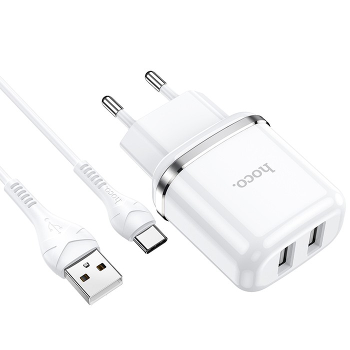 Сетевое зарядное устройство Hoco N4 - кабель 1 м, type-c - usb, 2xUSB 2.4 А белый, N4, 2 USB - 2.4 А, кабель Type-C 1 м, белый
Сетевое зарядное устройство Hoco N4 - кабель 1 м, type-c - usb, 2xUSB 2.4 А белый, N4, 2 USB - 2.4 А, кабель Type-C 1 м, белый