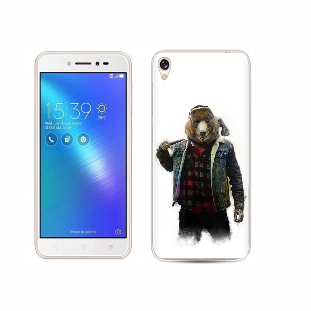 Чехол MyPads Tocco для Asus ZenFone Live (ZB501KL) медведь с топором, Прозрачный, Tocco
Чехол MyPads Tocco для Asus ZenFone Live (ZB501KL) медведь с топором, Прозрачный, Tocco