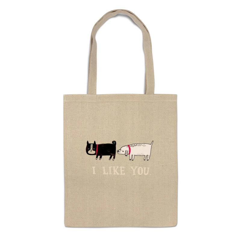 фото Сумка-шоппер printio i likeyou