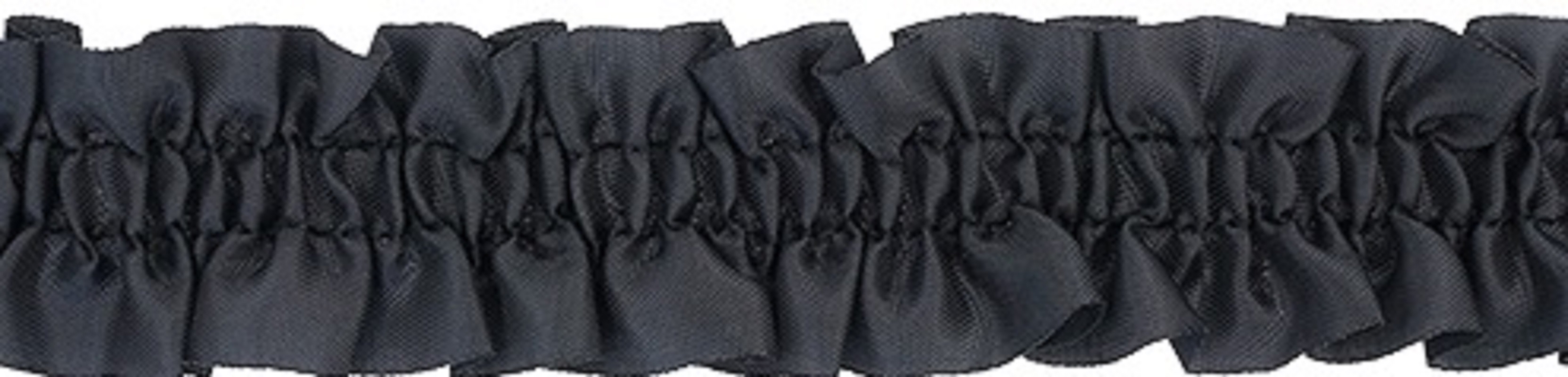 фото Резинка-рюш, цвет: черный, 28 мм x 25 м, арт. 28730 китай