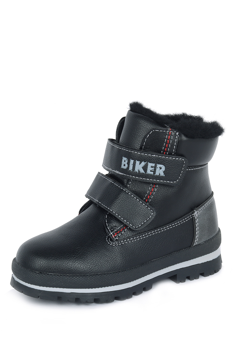 фото Ботинки детские biker, цв.черный р.25