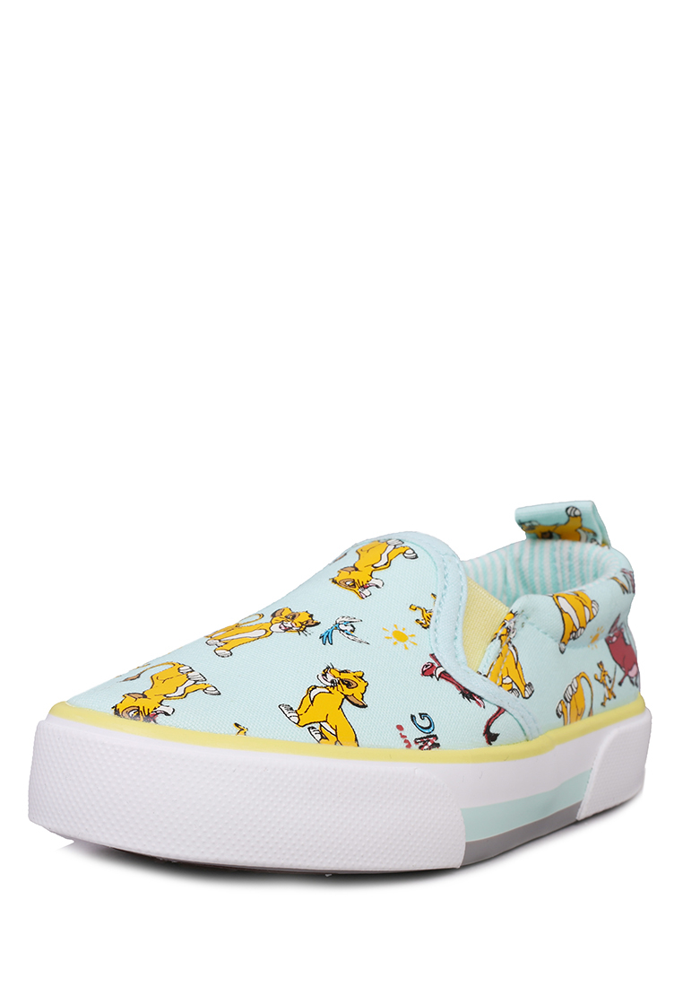 фото Слипоны детские disney, цв. бирюзовый р.24