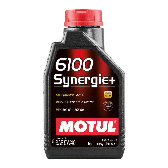 фото Моторное масло motul 6100 synergie + 5w-40 1л