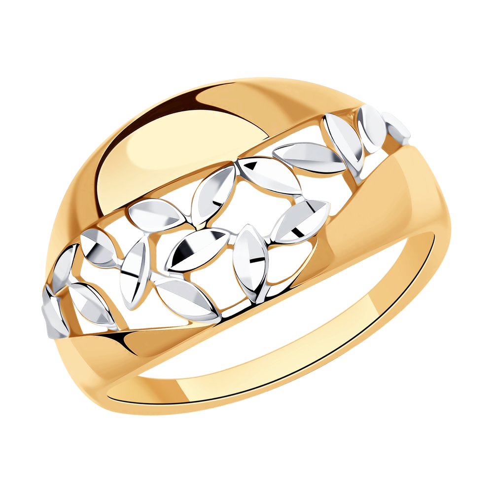 фото Кольцо женское diamant 93-110-00763-1 р.18.5