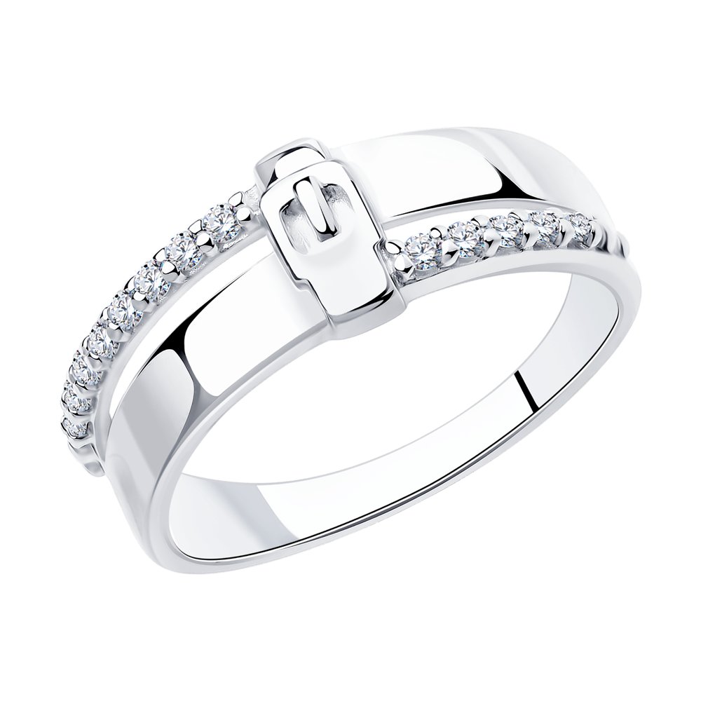фото Кольцо женское diamant 94-110-00801-1 р.18.5
