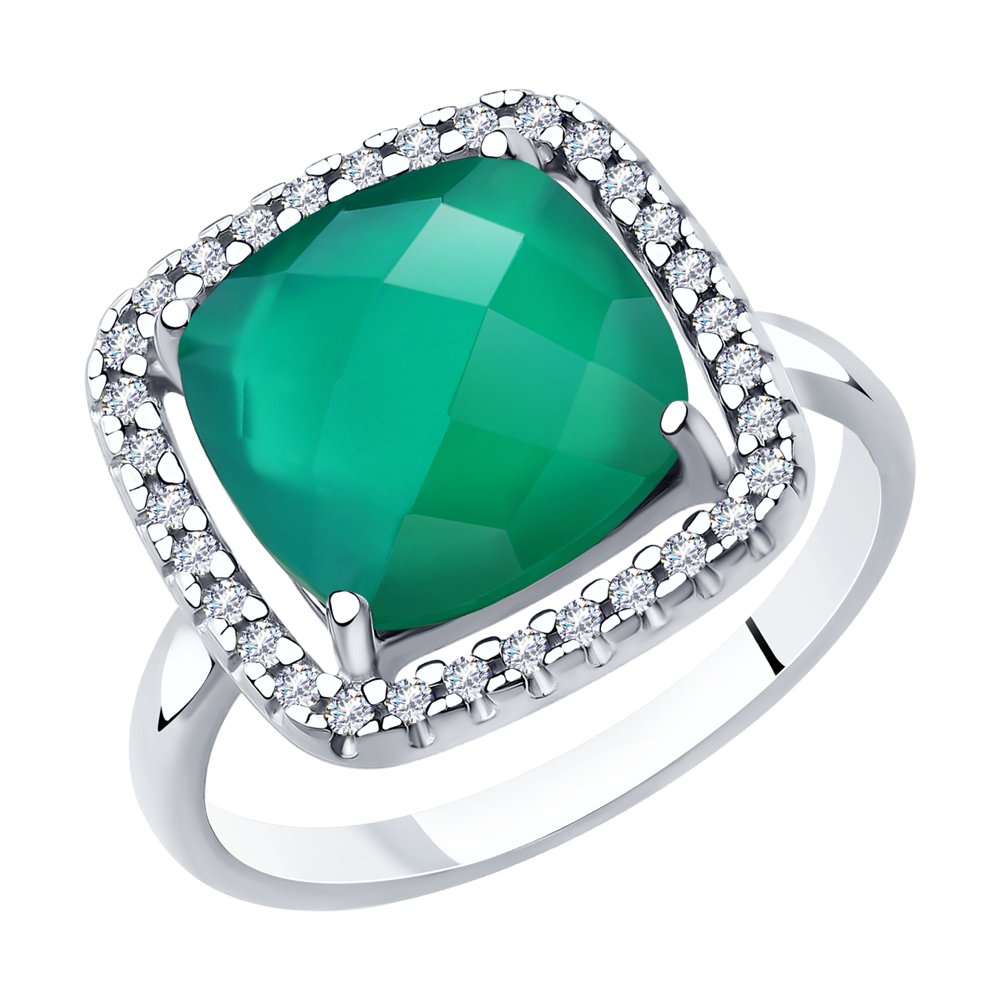 фото Кольцо женское diamant 94-310-00433-1 р.17