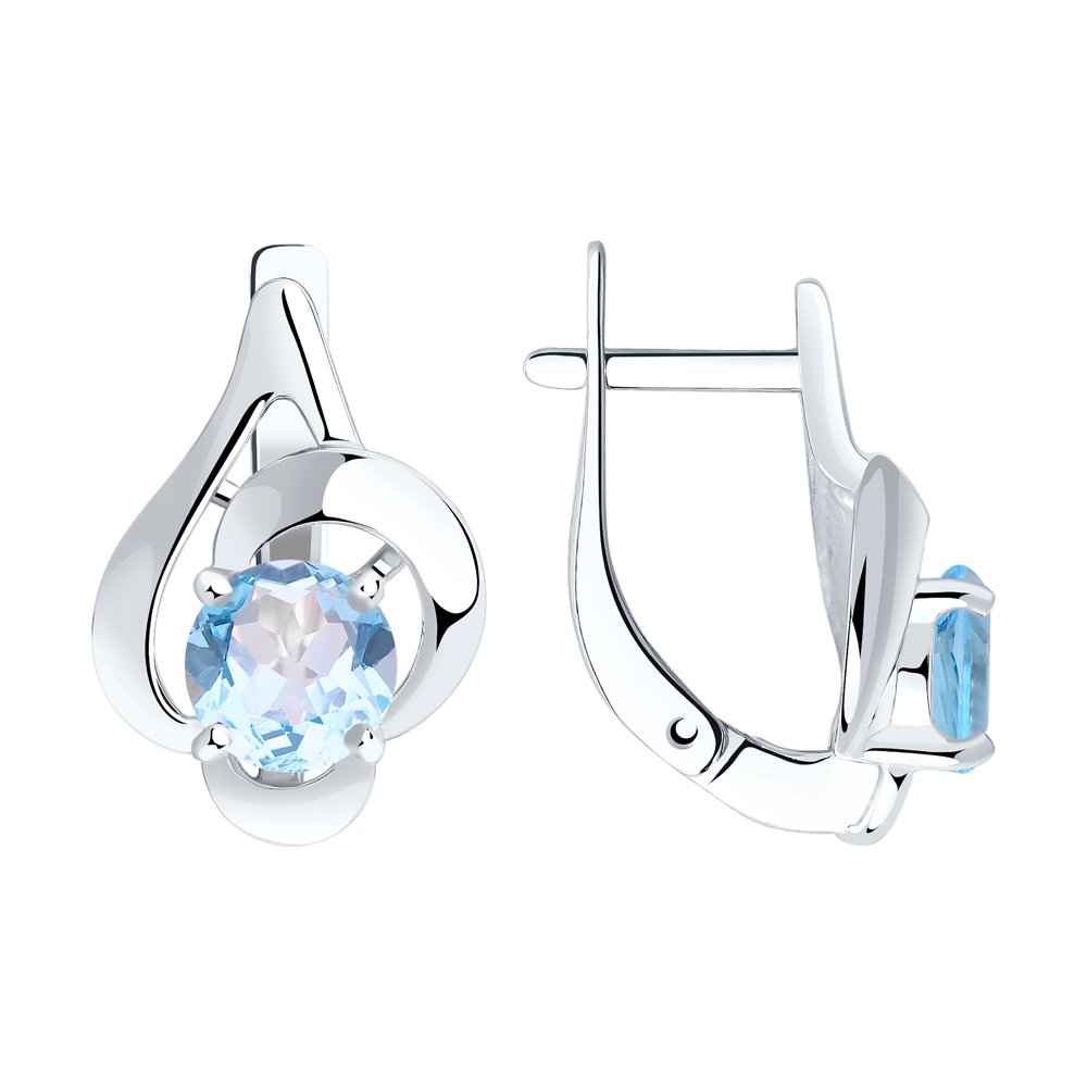 Серьги женские из серебра Diamant 94-320-00563-1, топаз, 94-320-00563-1 
Серьги женские из серебра Diamant 94-320-00563-1, топаз, 94-320-00563-1