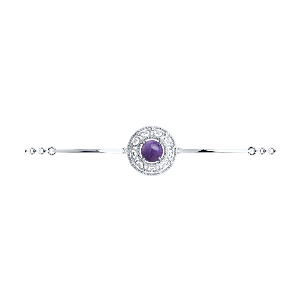 фото Браслет женский diamant 94-350-00839-1 р.17