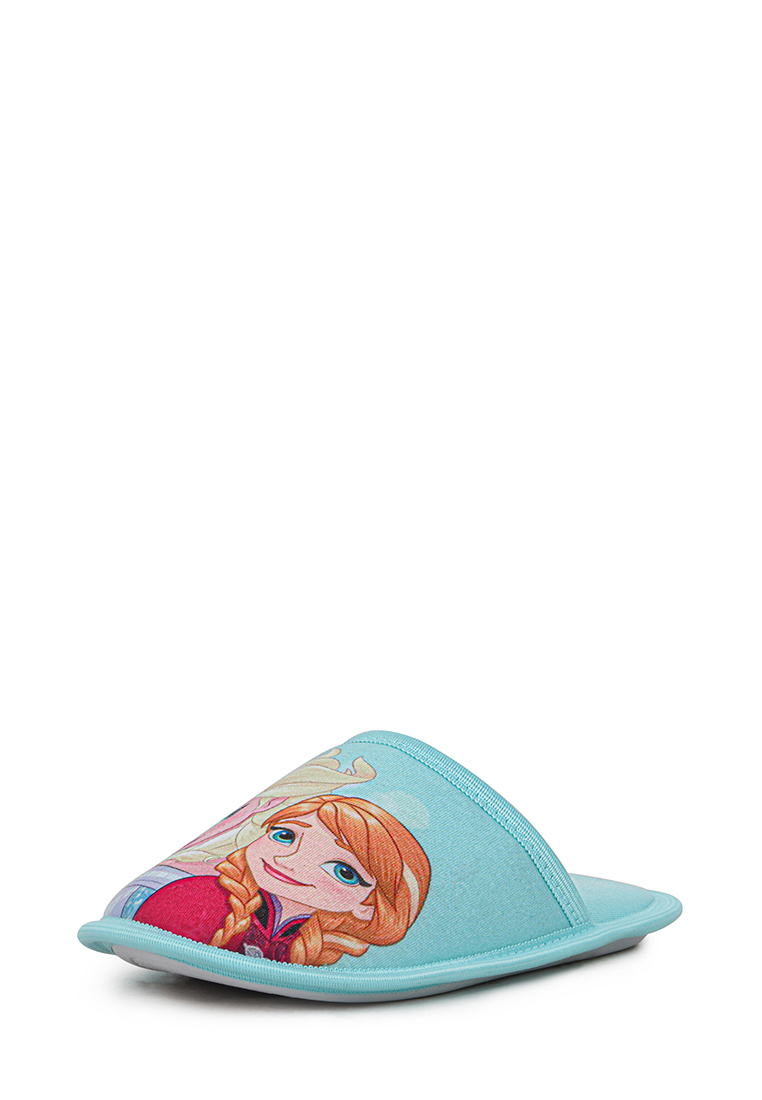 фото Тапочки детские frozen, цв. голубой р.33